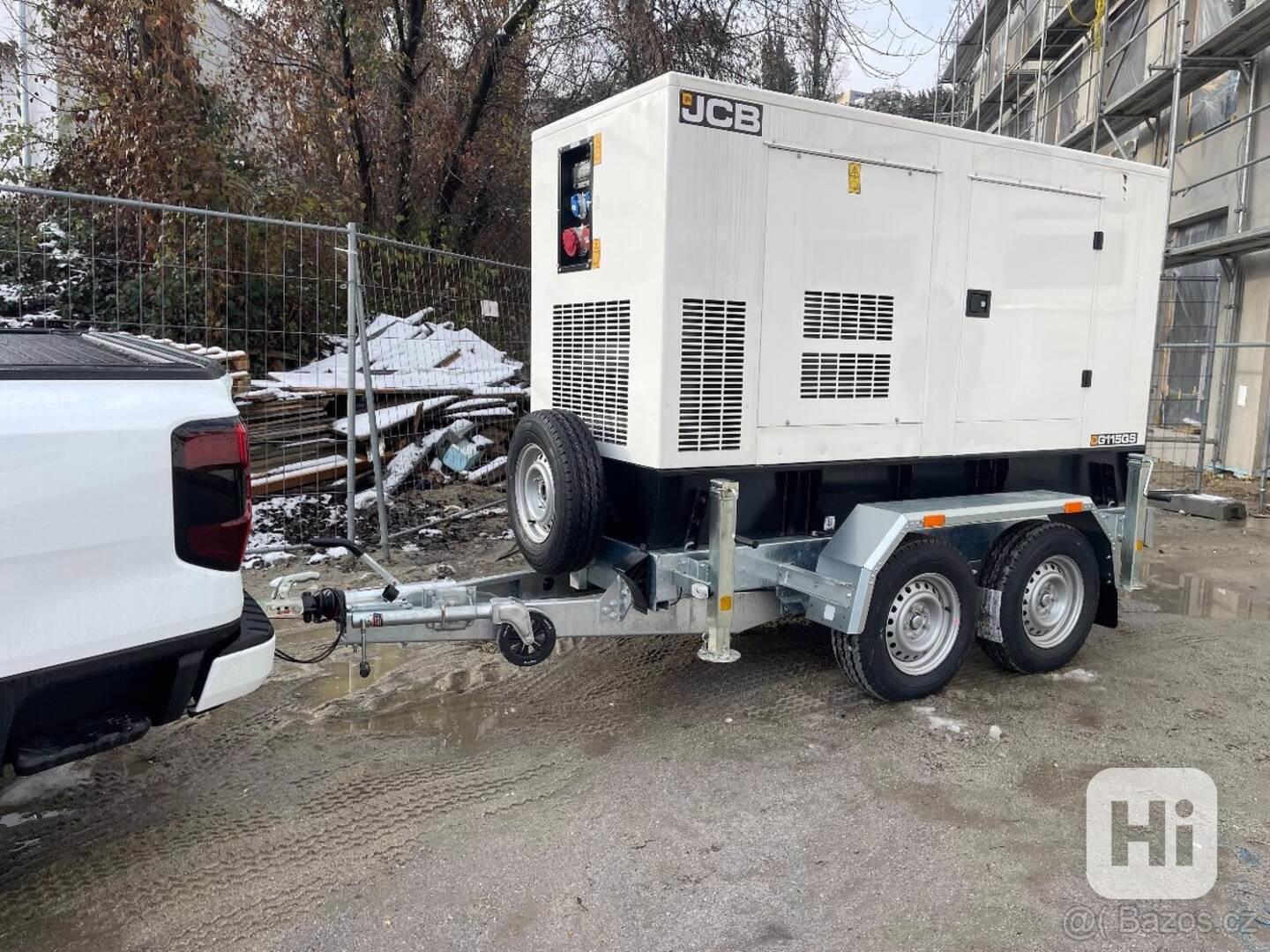 Elektrocentrála JCB 115 kVA - půjčovna - foto 1