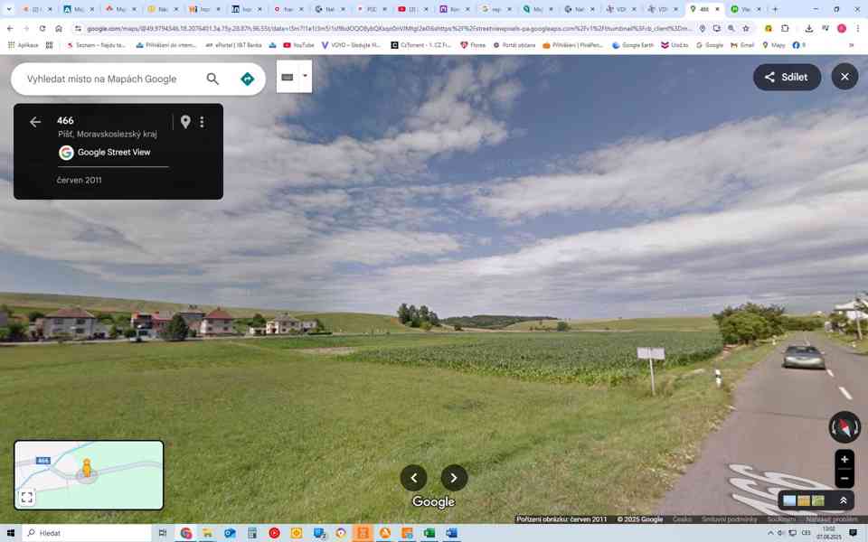 Prodej stavebního pozemku o výměře 910 m2 v k. ú. obce Píšť - foto 5