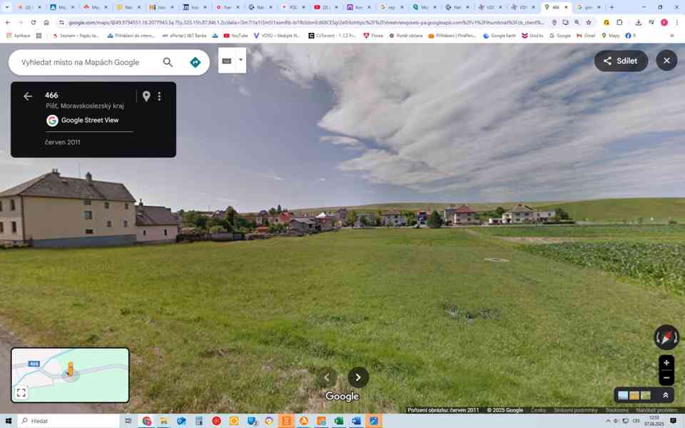 Prodej stavebního pozemku o výměře 910 m2 v k. ú. obce Píšť  - foto 3