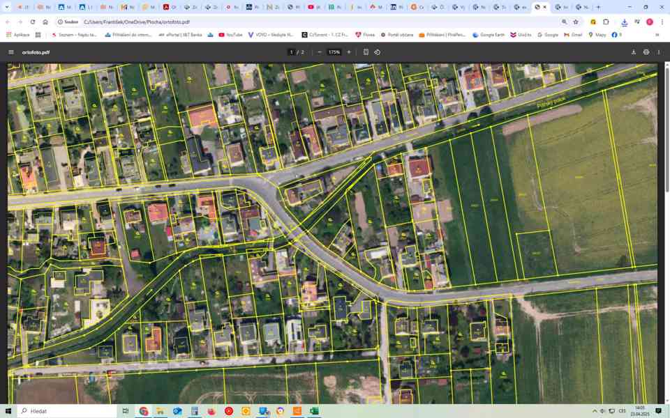 Prodej stavebního pozemku o výměře 910 m2 v k. ú. obce Píšť  - foto 1