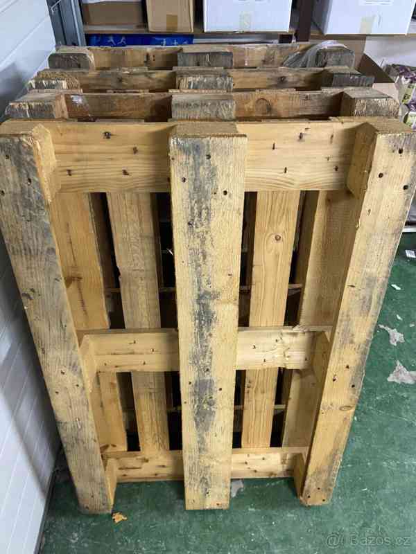 Prodám dřevěné EUR palety 1200 x 800mm - foto 3