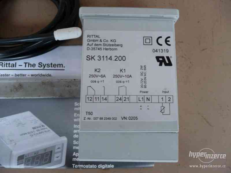 Nový digitální termostat Rital typ SK 3114.200 - foto 4