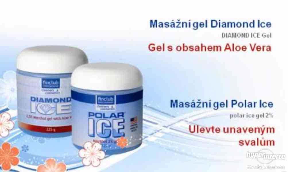 Diamond Ice gel - masážní gel osvěží a uleví