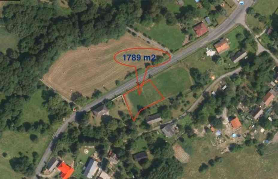 Prodej pozemku pro bydlení, 1789 m² - Žandov - Heřmanice - foto 8