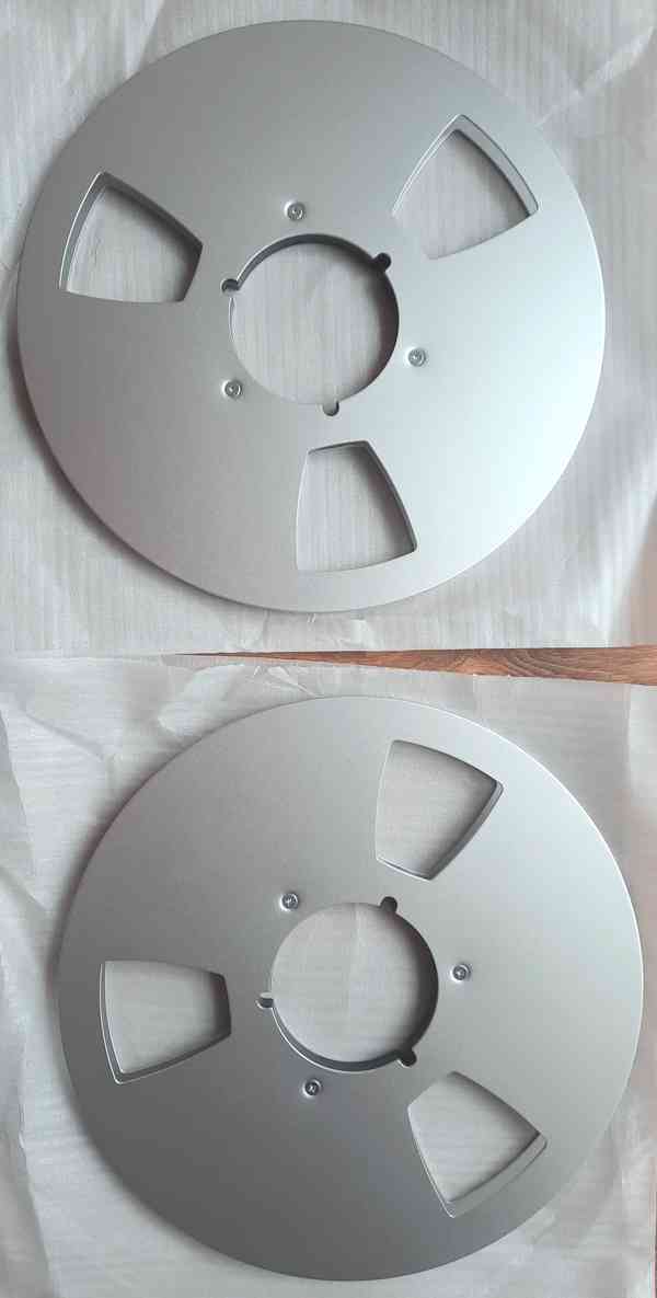 REEL TO REEL magnetofonová alu cívka 10.5“ – stříbrný – nový - foto 2