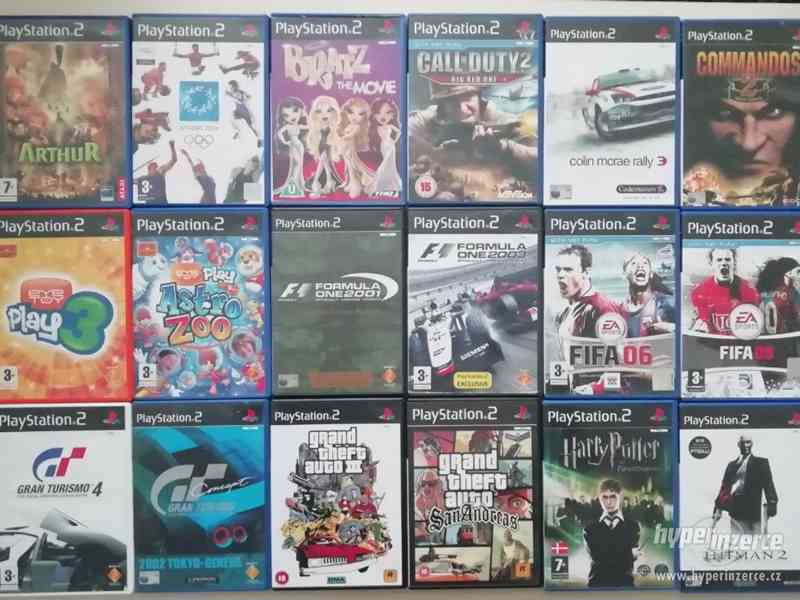 Playstation 2 a 1 hry a prislusenstvi, gamepad