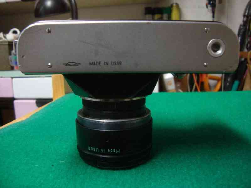 Foto fotoaparát Zenit-E objektiv HELIOS 44-2 2/58MM pouzdro - foto 5