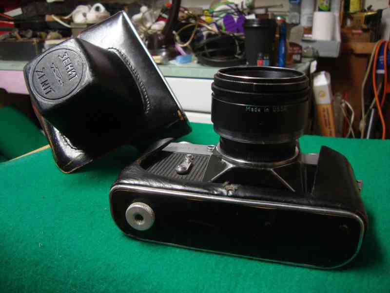 Foto fotoaparát Zenit-E objektiv HELIOS 44-2 2/58MM pouzdro - foto 20