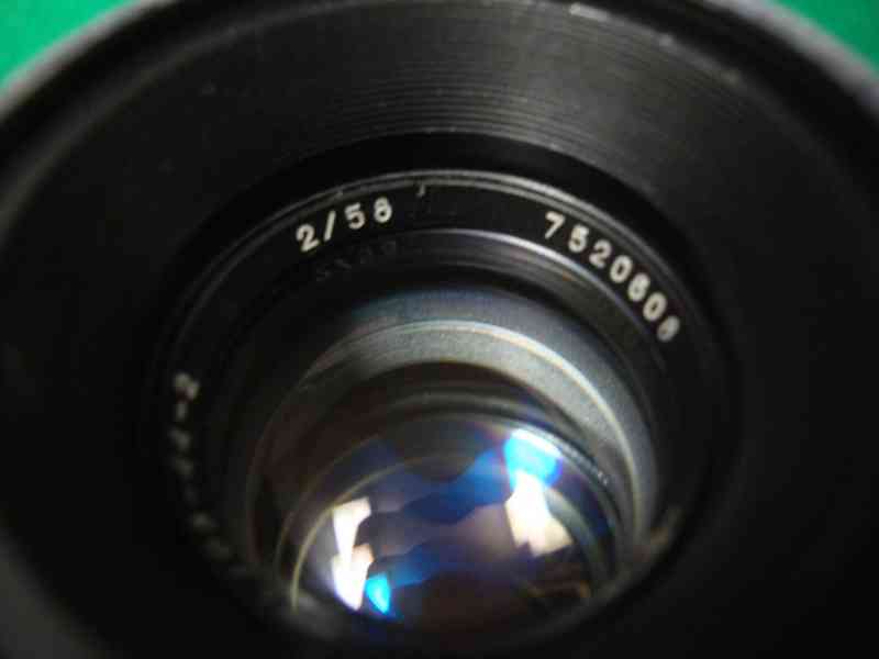 Foto fotoaparát Zenit-E objektiv HELIOS 44-2 2/58MM pouzdro - foto 13