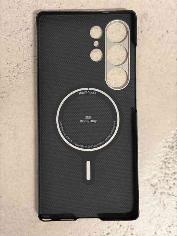 Značkový kryt PITAKA na Samsung Galaxy S25 Ultra - foto 5