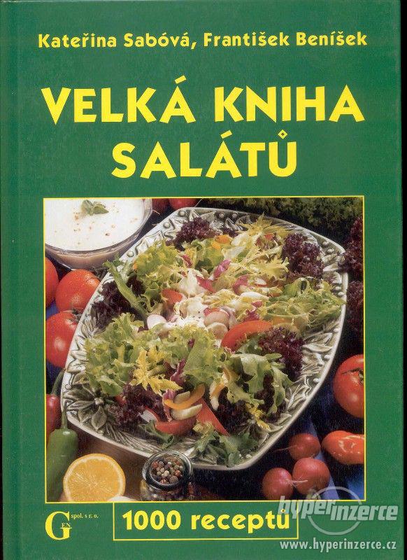 Velká kniha salátů - 1000 receptů (Sabóvá Kateřina): - foto 1