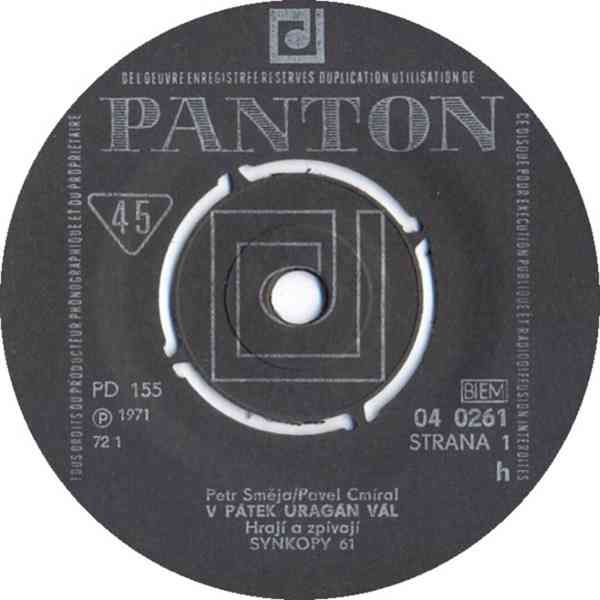 Synkopy 61 - V Pátek uragán vál / Malý Lord   (SP) - foto 3