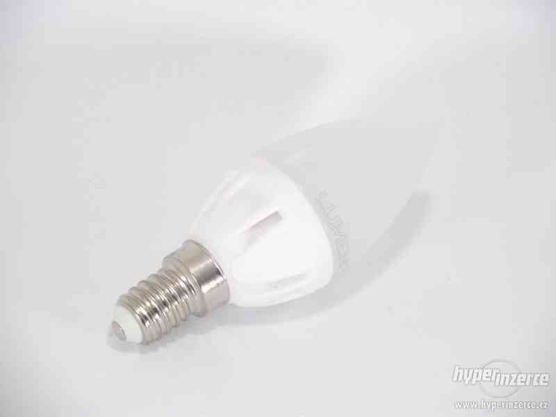 LED žárovka E14 6W 600lm teplá, ekvivalent 55W - foto 1