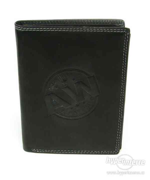 Kožená černá pánská peněženka - foto 1
