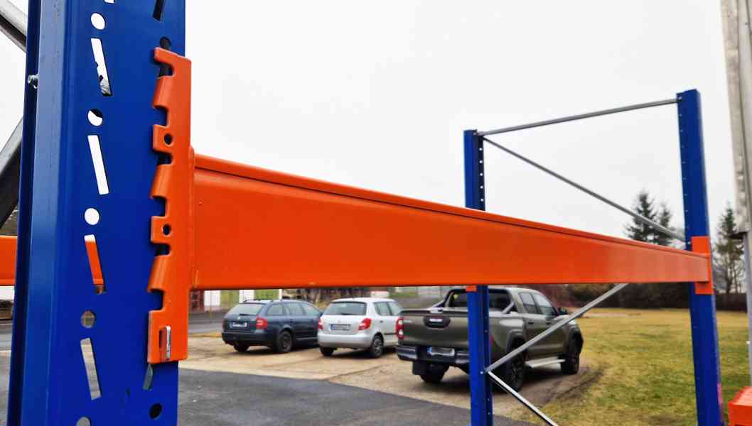 Paletové Regály Proman 1 patro bazar pp použité - foto 4