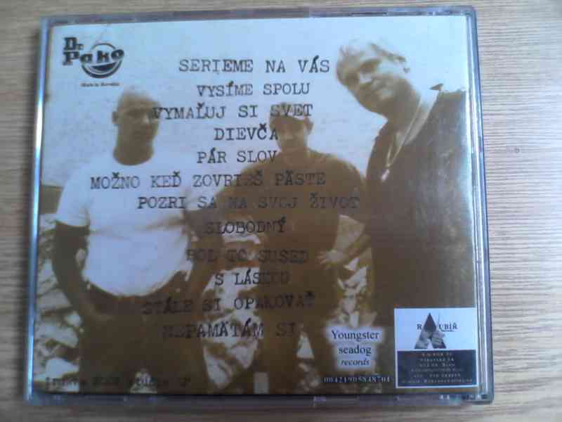 Dr.Pako ‎– Nebudeme lepší (CD) - foto 2