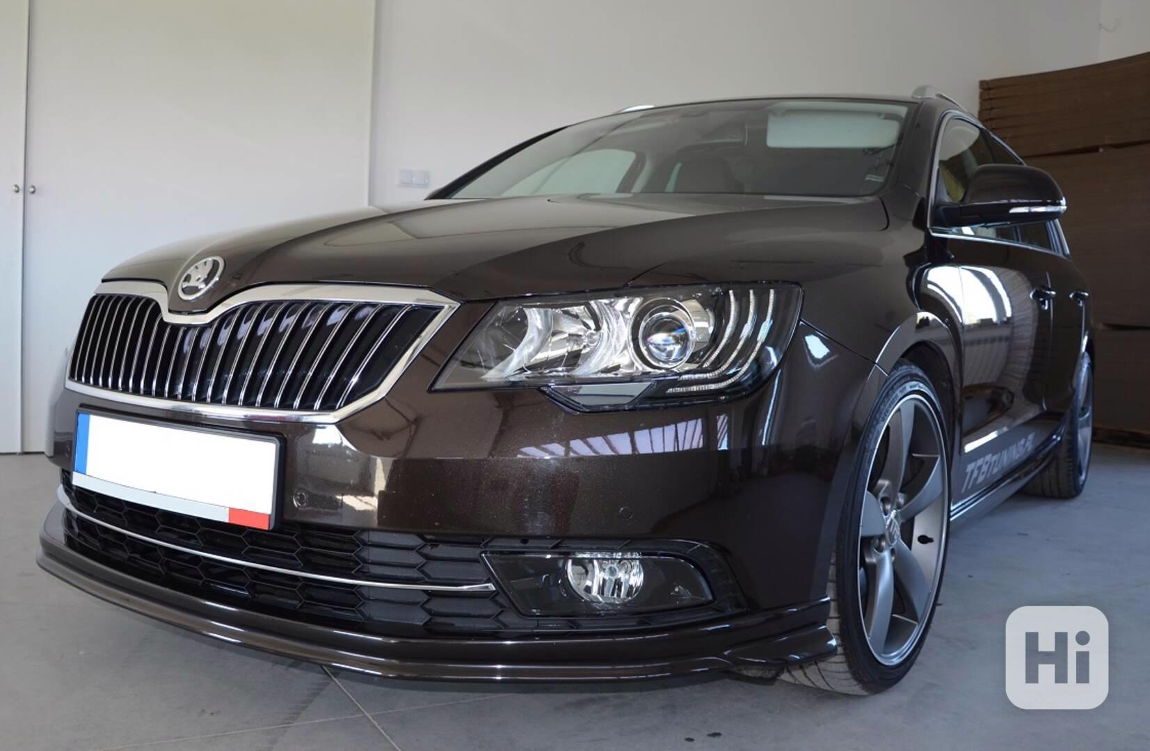 spoiler tuning naraznik skoda superb 2 II lipa Facelift - foto 1