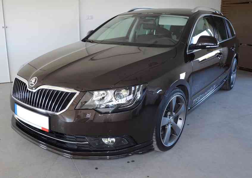 spoiler tuning naraznik skoda superb 2 II lipa Facelift - foto 4