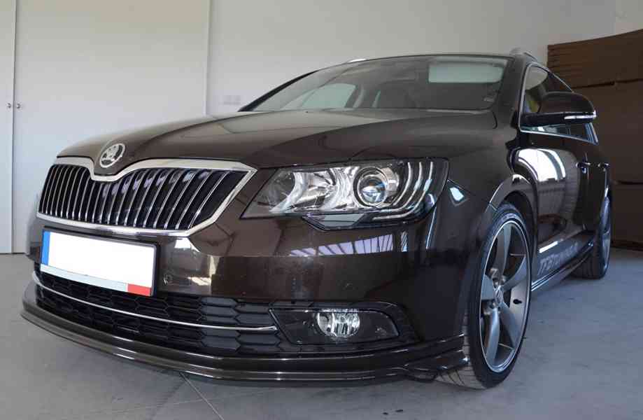 spoiler tuning naraznik skoda superb 2 II lipa Facelift - foto 1