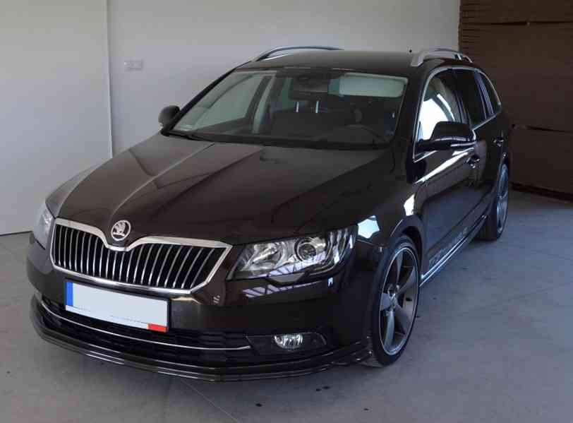 spoiler tuning naraznik skoda superb 2 II lipa Facelift - foto 3
