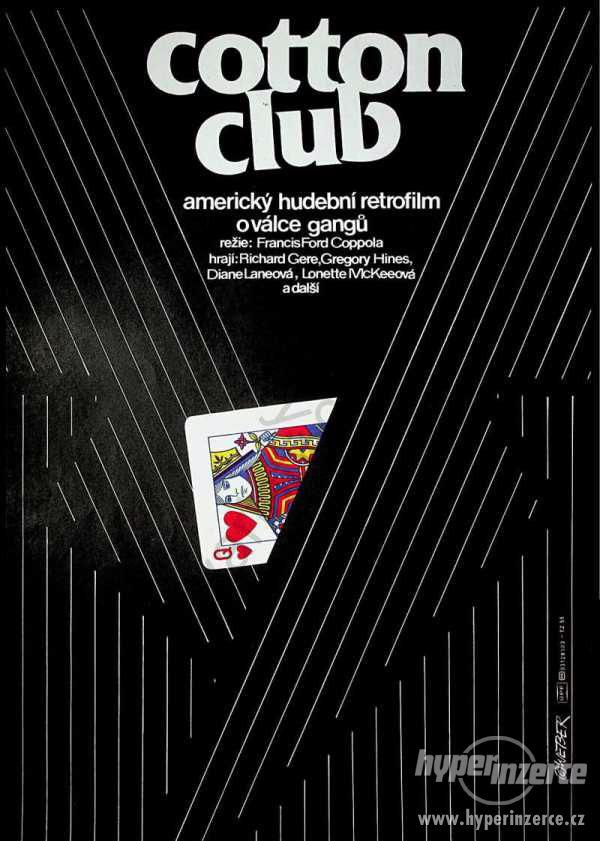 Cotton club Jan Weber filmový plakát F. F. Coppola - foto 1