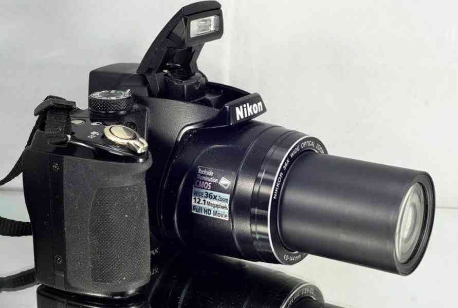Nikon CoolPix P500 2,1 MPix*36x Op.ZOOM*Full HDV - foto 7