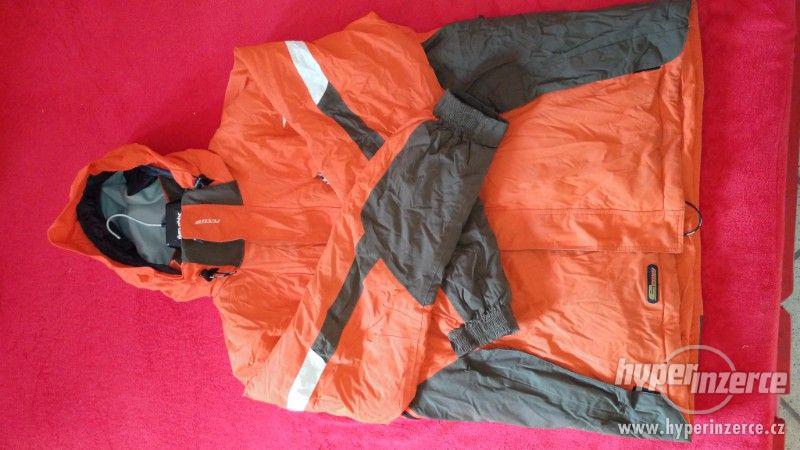 Zimní bunda Envy oranžová - foto 2