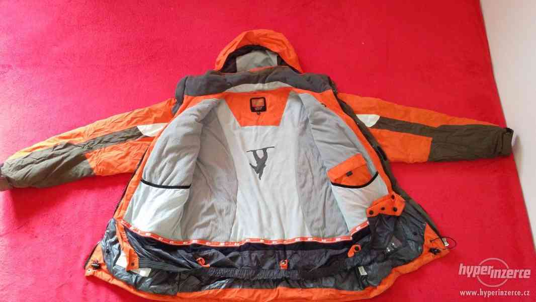 Zimní bunda Envy oranžová - foto 5