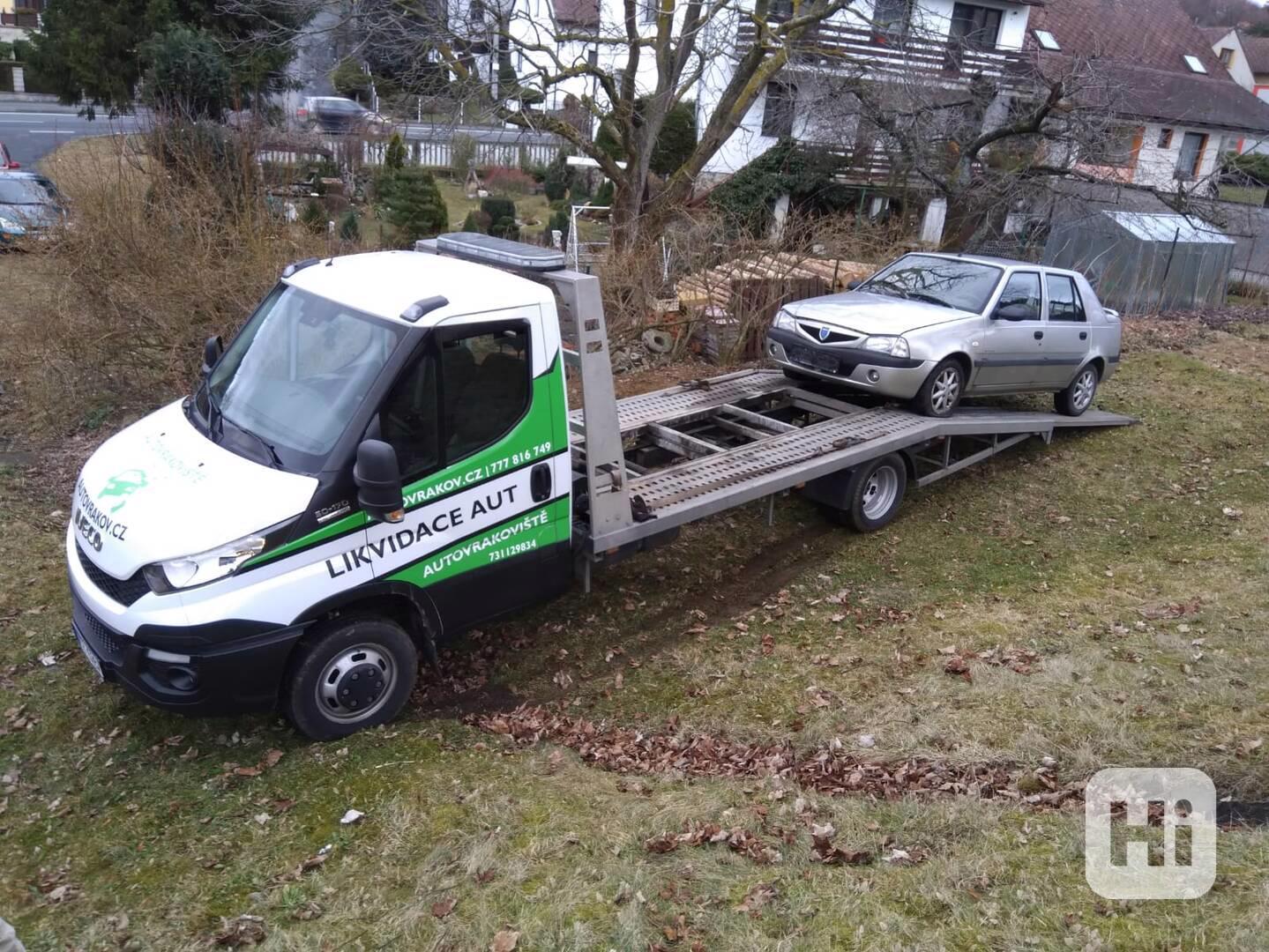 Ekologická likvidace aut na KLÍČ zdarma Prachatice - foto 1