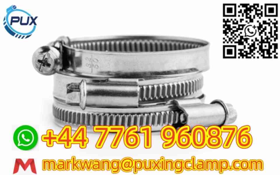 Direct Selling 201/304 hose clamp Stock - foto 4