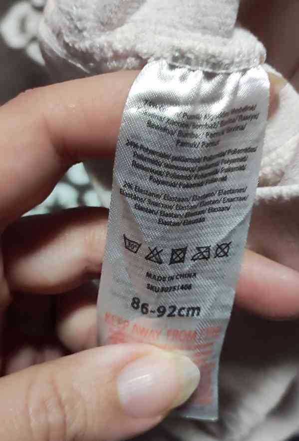 Dětské punčochové kalhoty s květinami, vel. 86-92 - foto 3