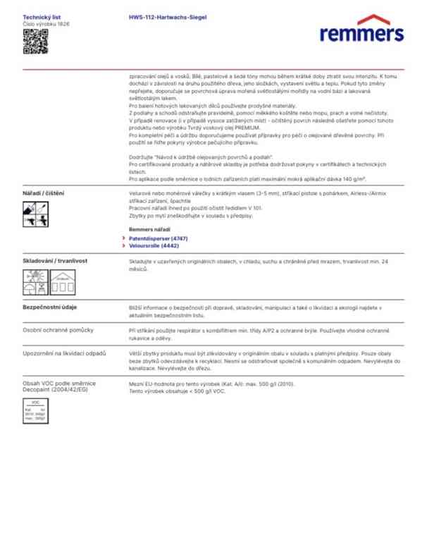 2x 5 litrů bezbarvého jednosložkového olejovosku HWS-112 - foto 5