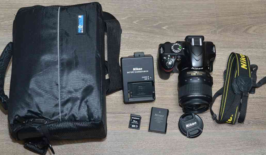 Nikon D3200 *24 MP CMOS*Full HDV*BAG*30000 Exp. - foto 3