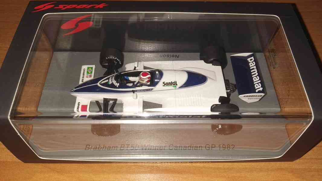 F1 Brabham BT50 #1 Nelson Piquet 1982 Spark S7116 1:43 - foto 2