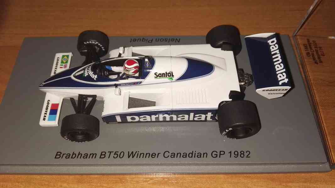F1 Brabham BT50 #1 Nelson Piquet 1982 Spark S7116 1:43 - foto 4