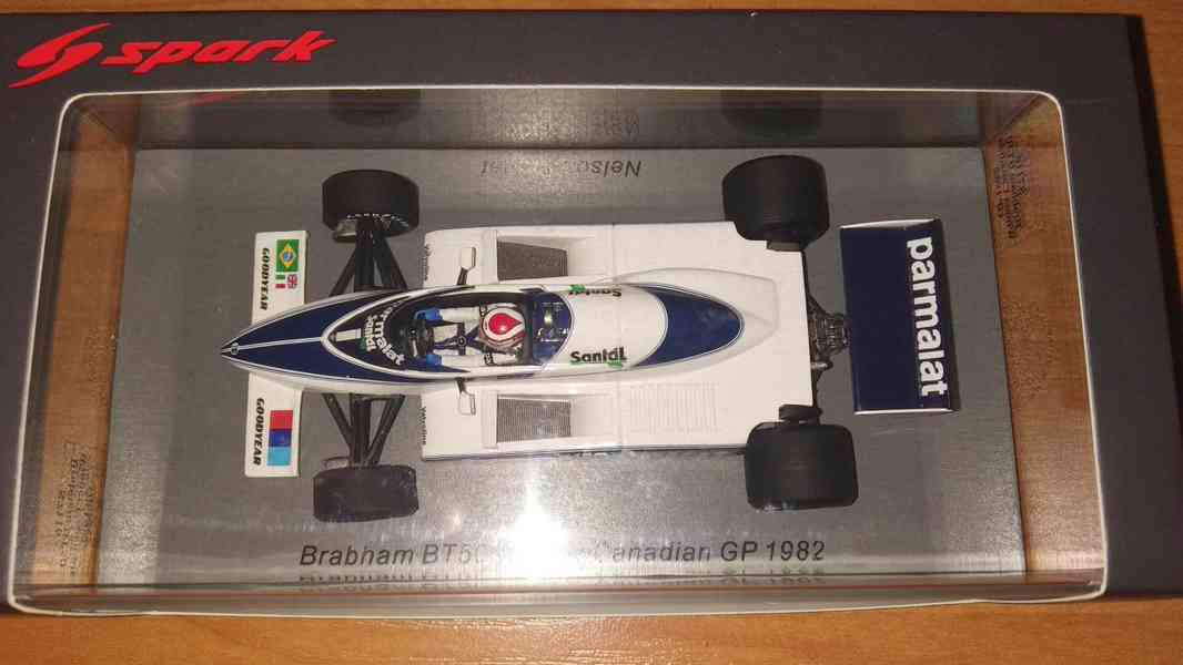 F1 Brabham BT50 #1 Nelson Piquet 1982 Spark S7116 1:43 - foto 3