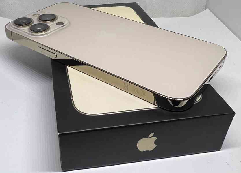 iPhone 13 PRO 128GB Gold, komplet balení, CZ distribuce - foto 5