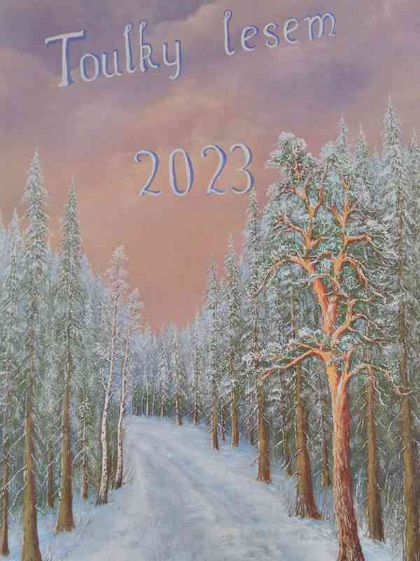 Nástěnný malovaný Kalendář pro rok 2023 - foto 1