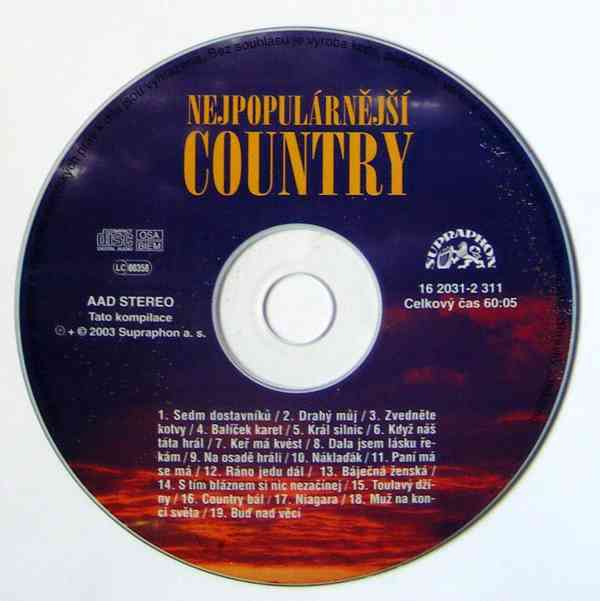 Prodám  CD country, R.Orbison, Little Richard, Tom Jones,… - foto 15