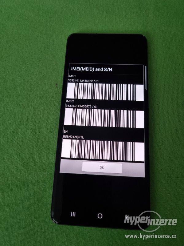 Prodám Samsung Galaxy S20+ v záruce, stříbrný,  128gb - foto 7
