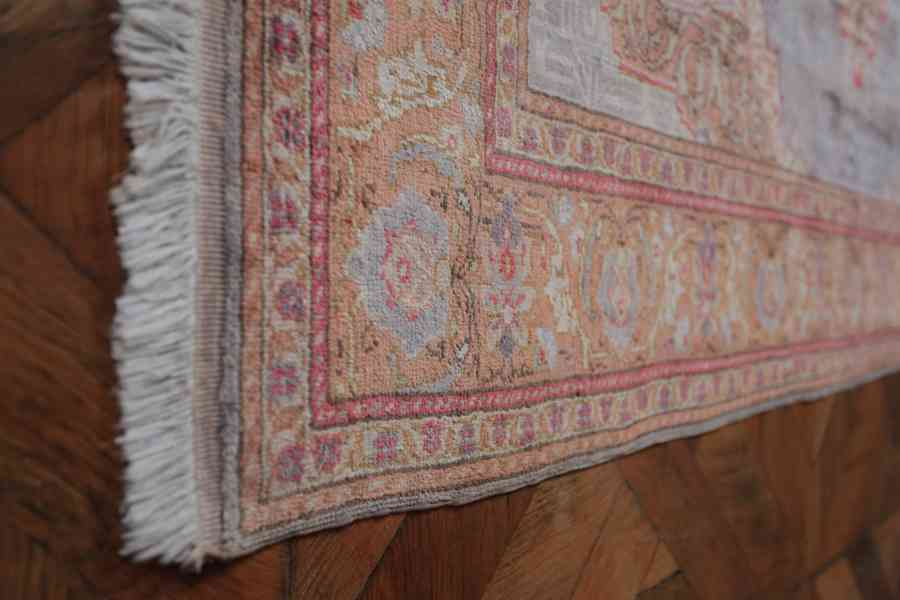 Hedvábný turecký koberec Kayseri 180 X 119 cm - foto 4