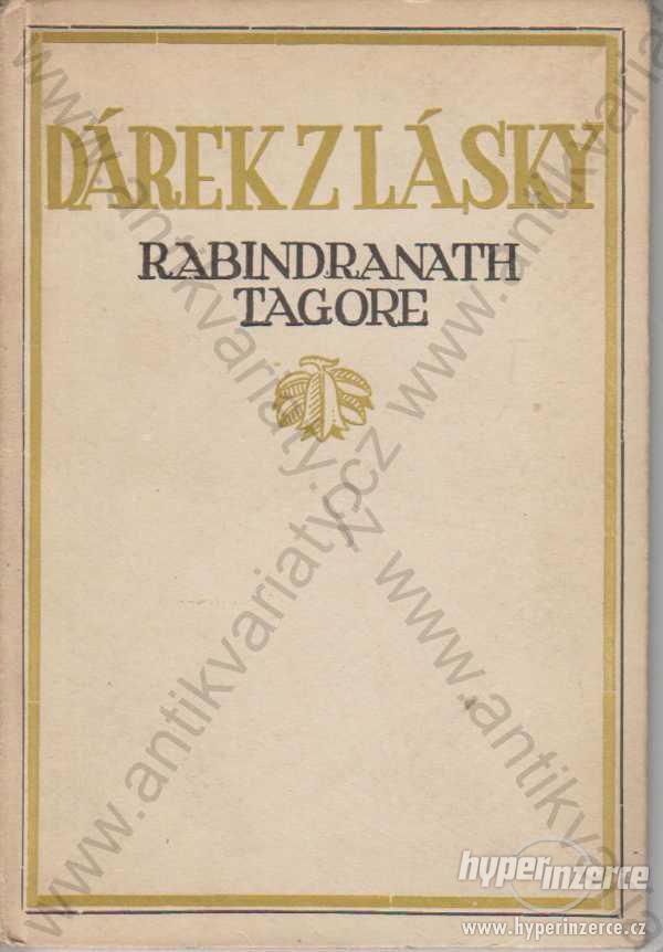 Dárek z lásky Rabindranath Tagore 1923 - foto 1