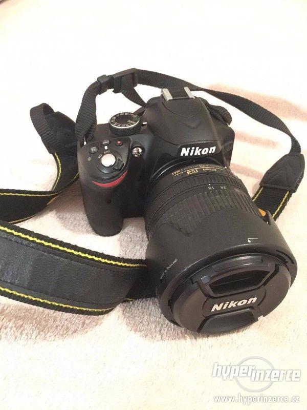 Nikon D3300 + 18-105 VR černá - foto 4