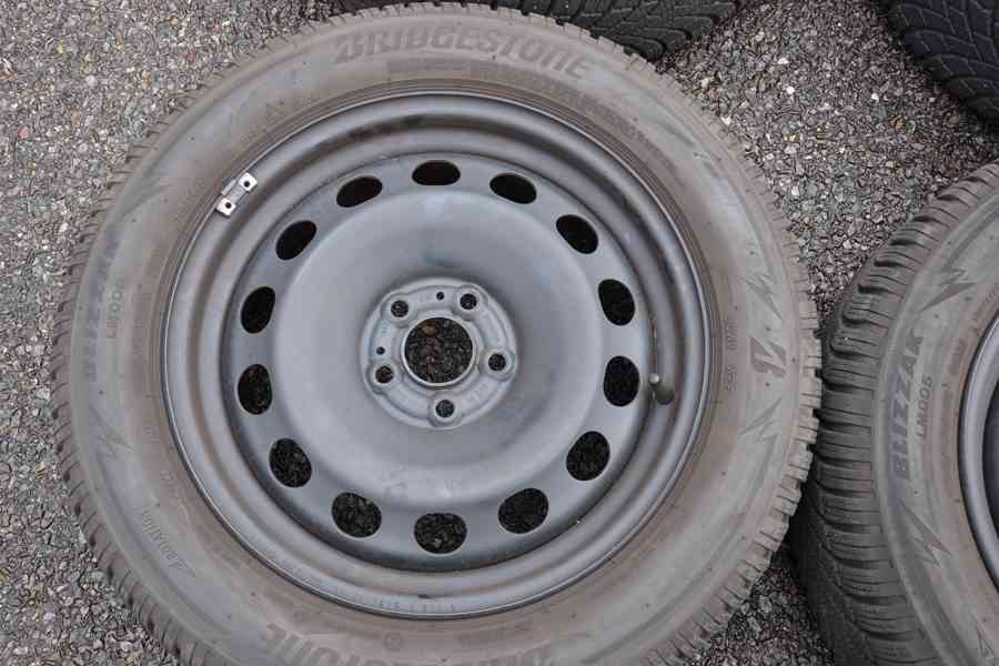 NOVÁ zimní sada Š.Kamiq/Scala+195/60R16 Bridgestone - foto 3