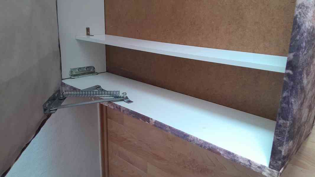 Postel, barva fialová, vzor květy, 200 x 90 x 41 - foto 3