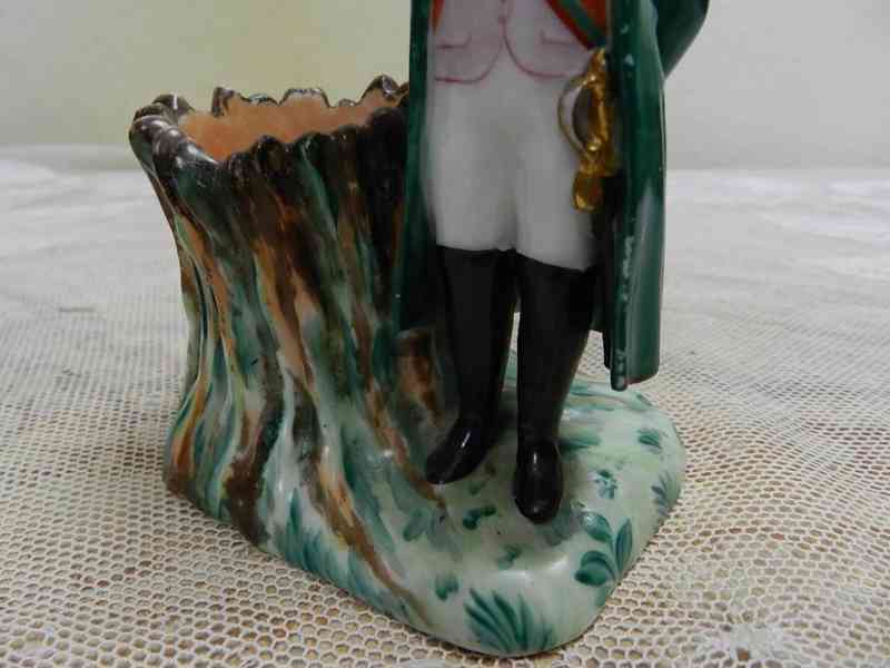 Porcelánová malovaná Figurka Napoleon Voják Dolní Chodov - foto 3