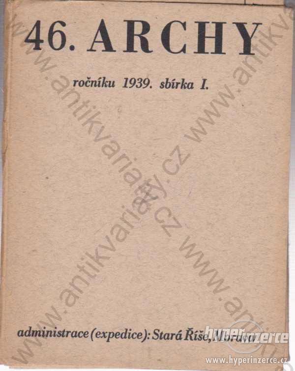 46. archy ročníku 1939. sbírka I. - foto 1