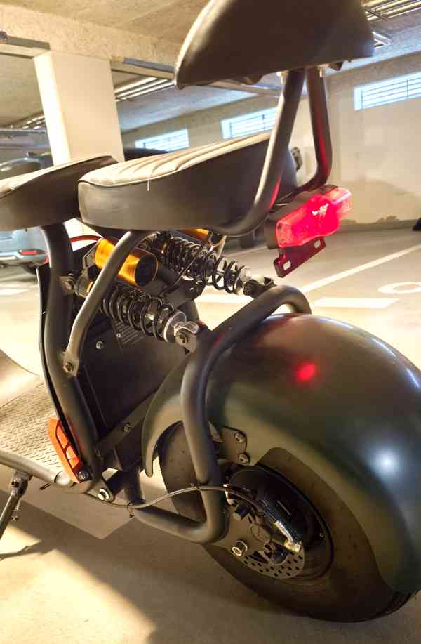 Elektrokoloběžka Leramotors SCOOTERS C1 1000W zelená - foto 5