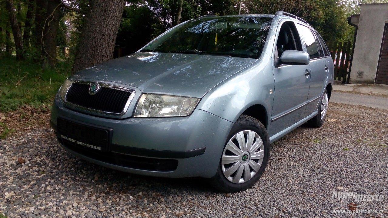 Škoda Fabia 1,4 16v,kombi,serviska,1.majitel;r.v.2004 - foto 1
