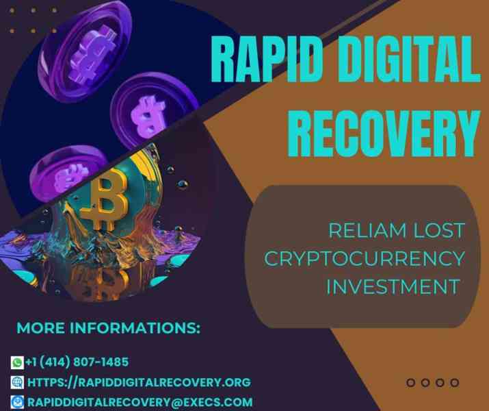 RECLAIM YOUR LOST DIGITAL ASSET-VISIT RAPID DIGITAL RECOVERY - foto 3